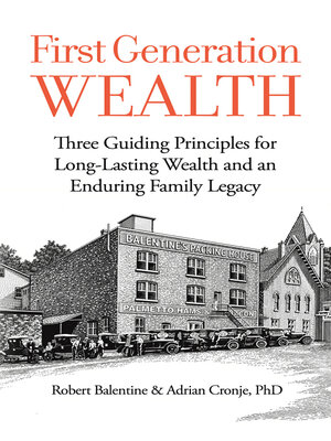 cover image of First Generation Wealth